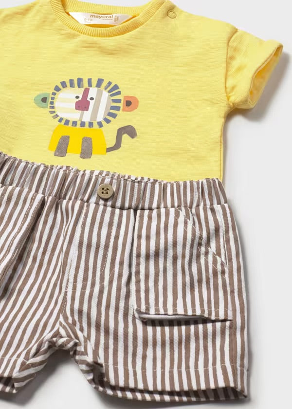 Mayoral Lion Short Set
