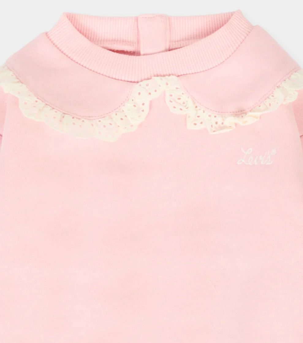 Levi’s Pink Peter Pan Crew Neck