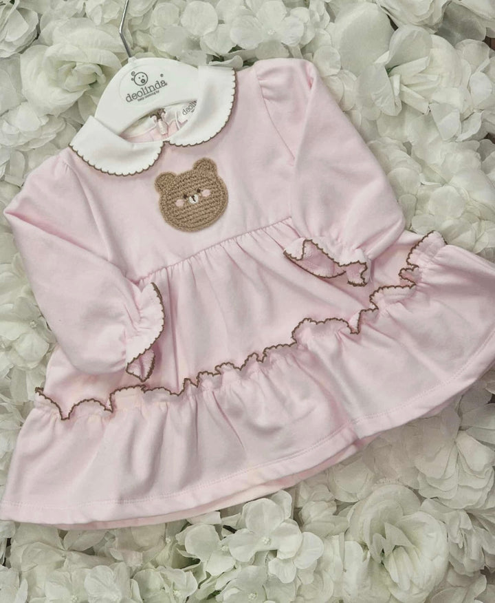 Deolinda Baby Pink Teddy Dress