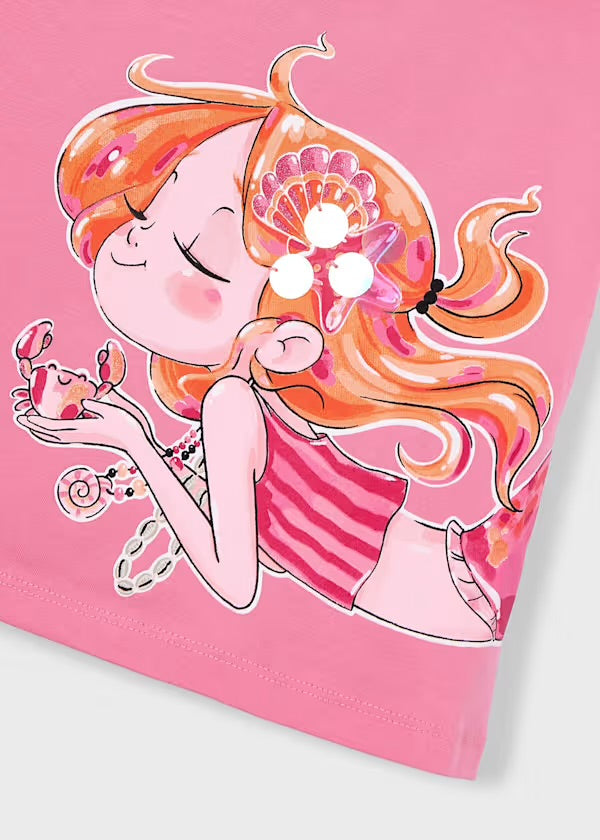 Mayoral Pink Mermaid Dress