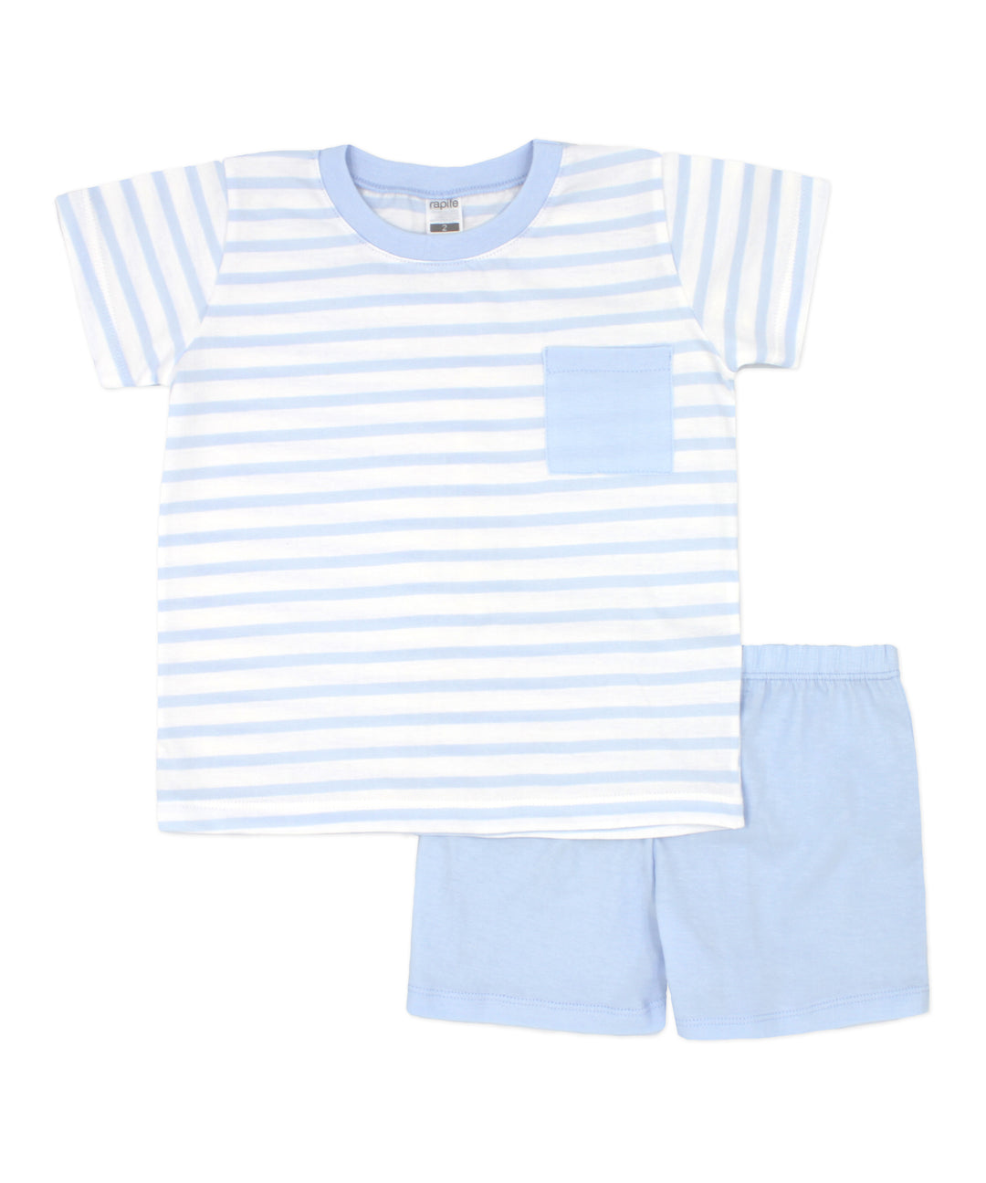 Rapife Sky Blue T-Shirt & Short Set