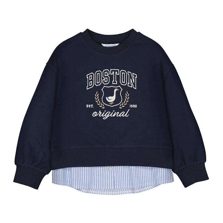 Mayoral Boston Navy Sweatshirt