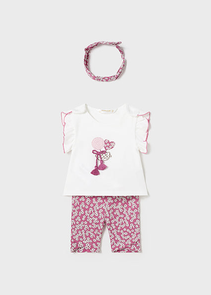 Mayoral 3 Piece Floral Set