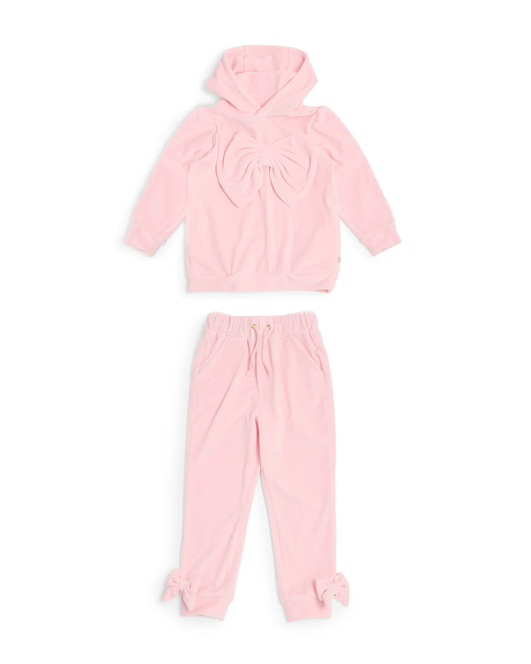 Caramelo Pink Velour Tracksuit
