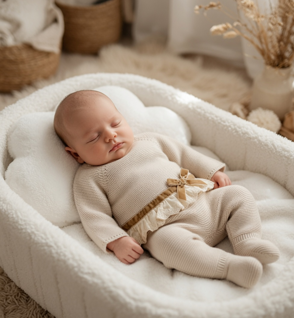 Pex Beige Bow Sienna Set