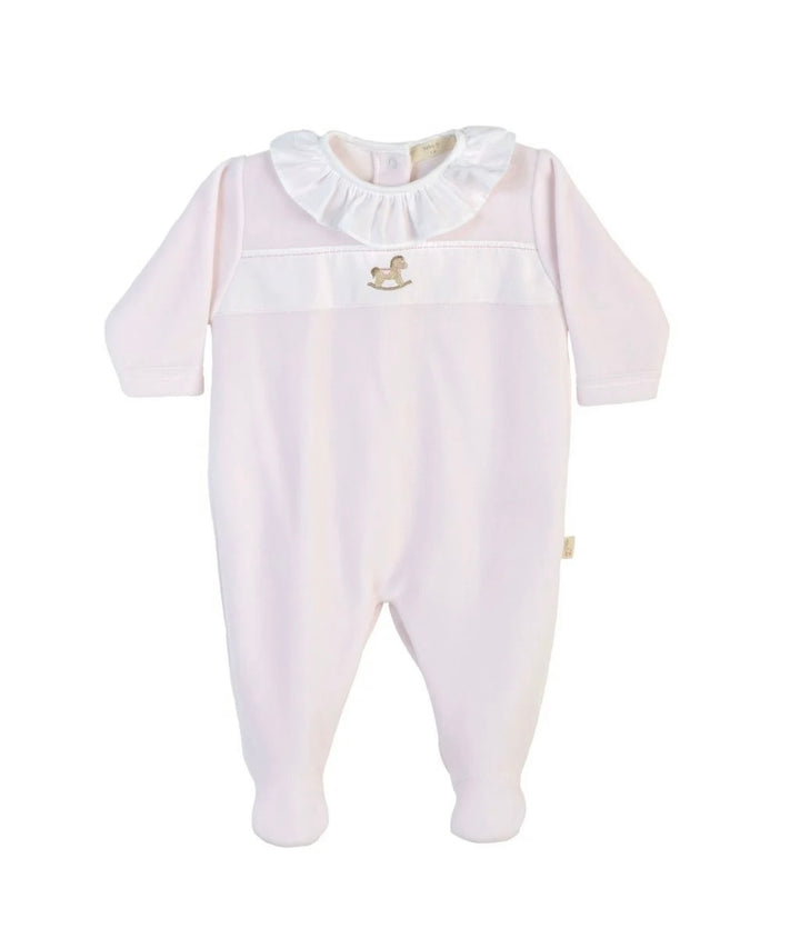 Baby Gi Pink Rocking Horse Babygrow