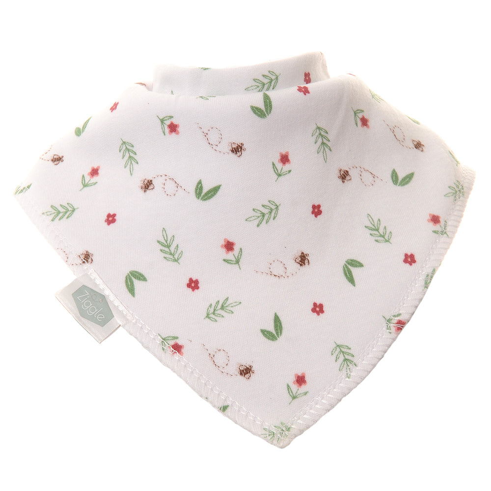 Ziggle Bandana Dribble Bibs Bunnies