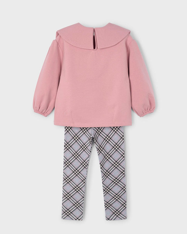 Mayoral Tartan Leggings Set