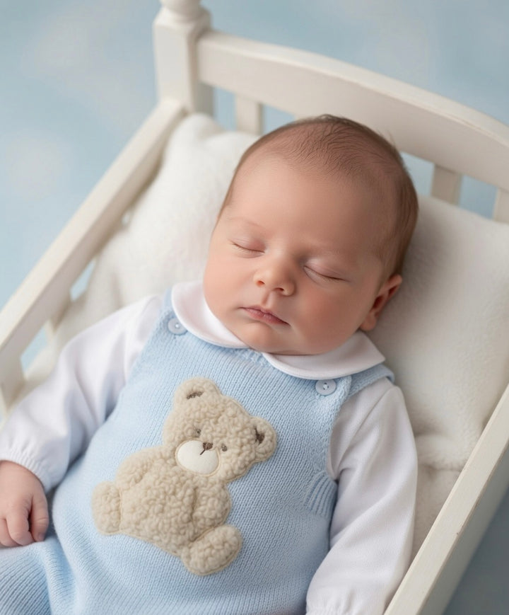 Pex Blue Teddy Romper