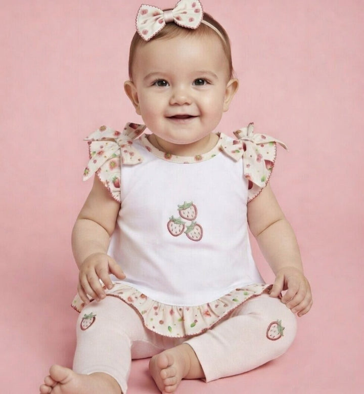 Deolinda Strawberry Legging Set