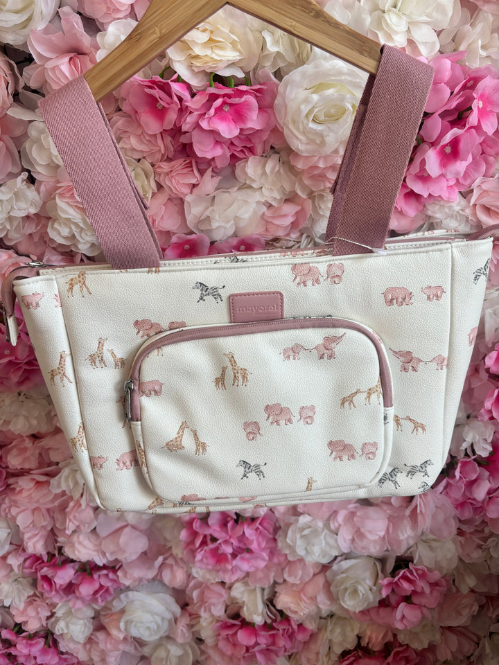 Mayoral Pink Safari Changing Bag