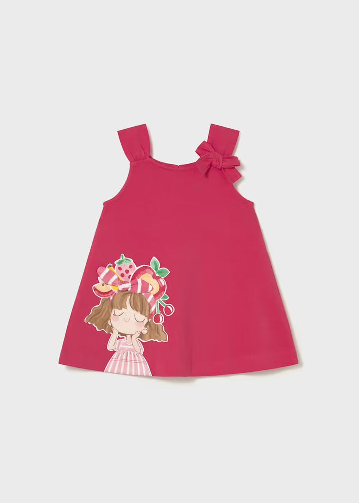 Mayoral Hibiscus Graphic Dress