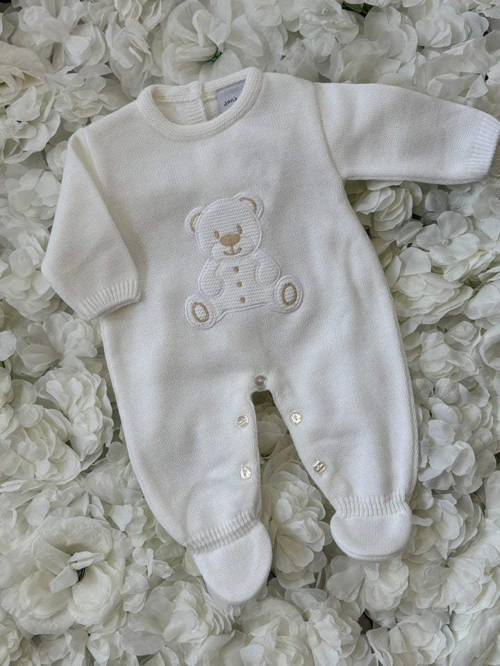 Dandelion Teddy Bear Babygrow