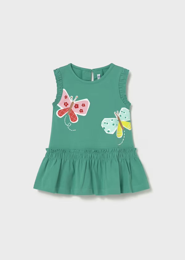 Mayoral Emerald Butterfly Dress