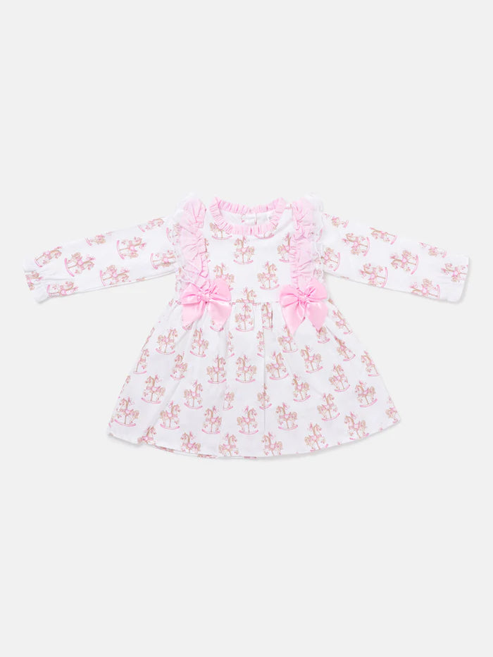 Pink Rocking Horse Dress