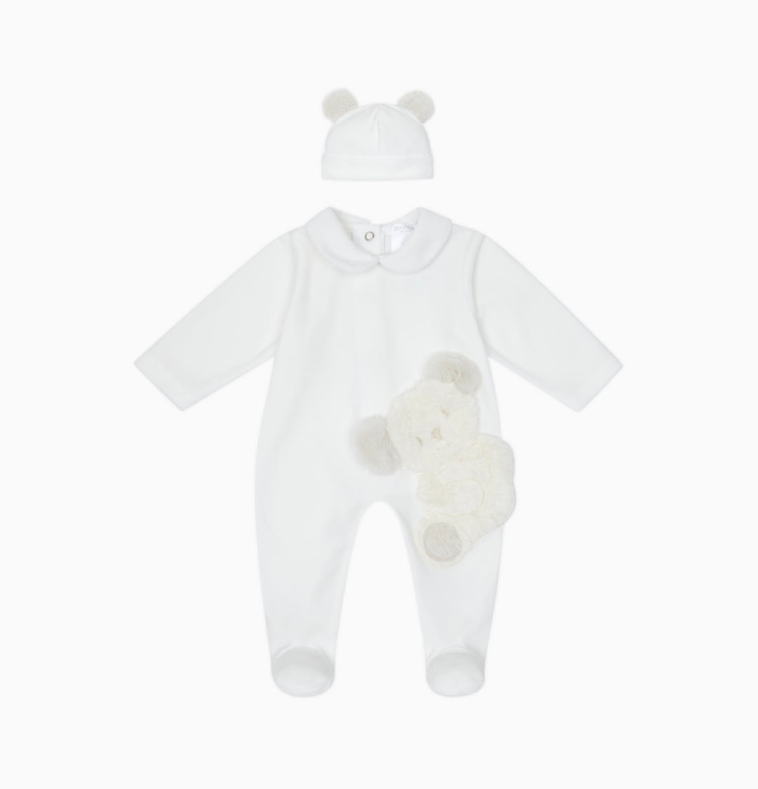 Deolinda Teddy Babygrow & Hat