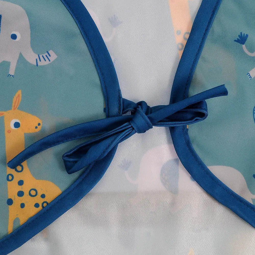 Ziggle Giraffe Elephant Feeding Bib