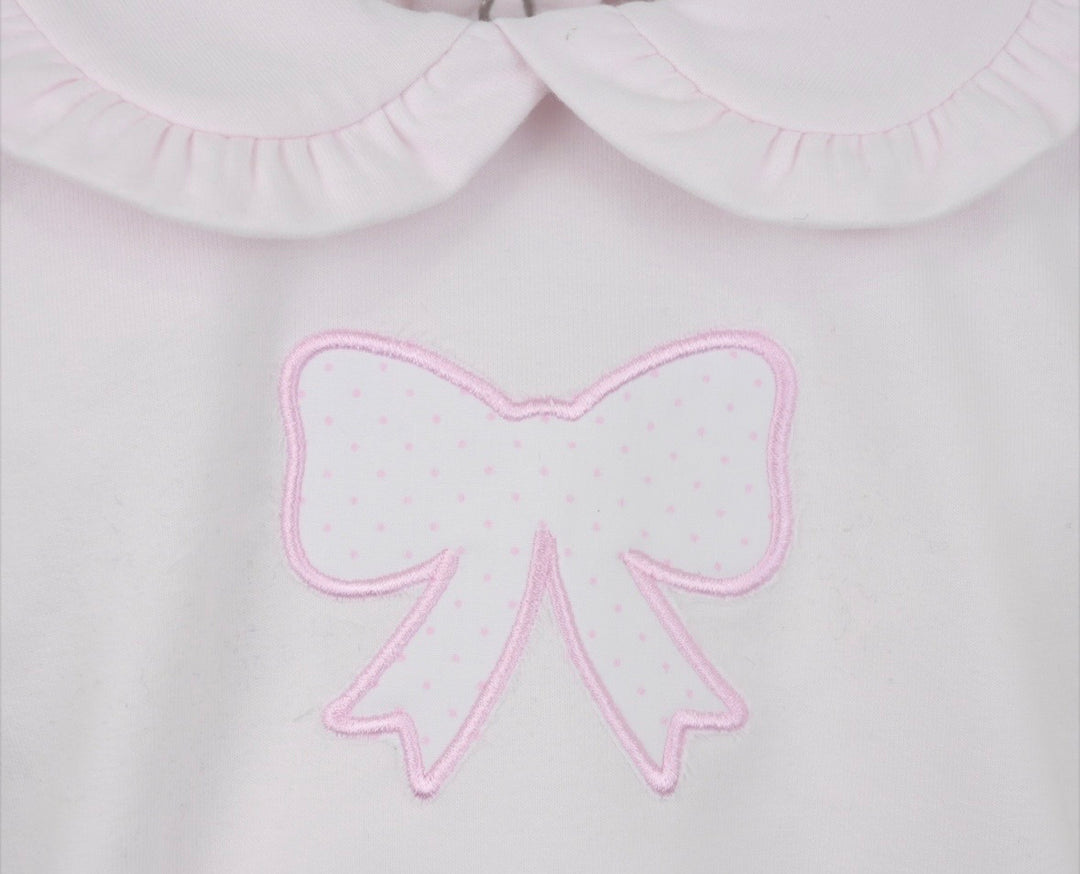 Pex Pink Bow Romper