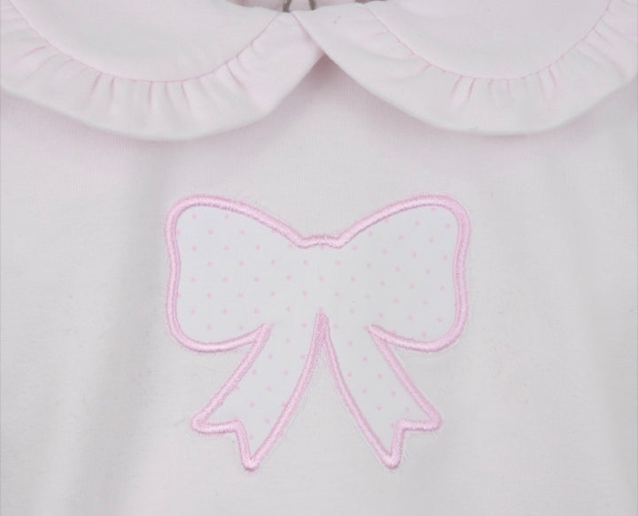 Pex Pink Bow Romper