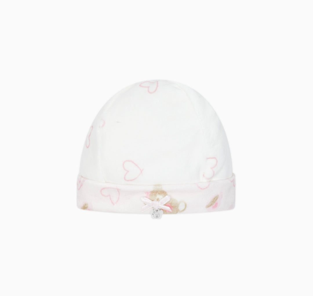 Deolinda Pink Love Teddy Hat