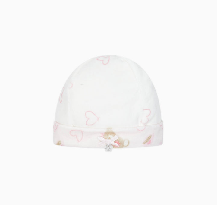 Deolinda Pink Love Teddy Hat