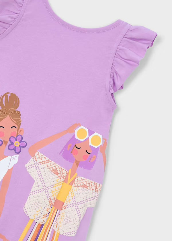 Mayoral Lilac Girls Dress