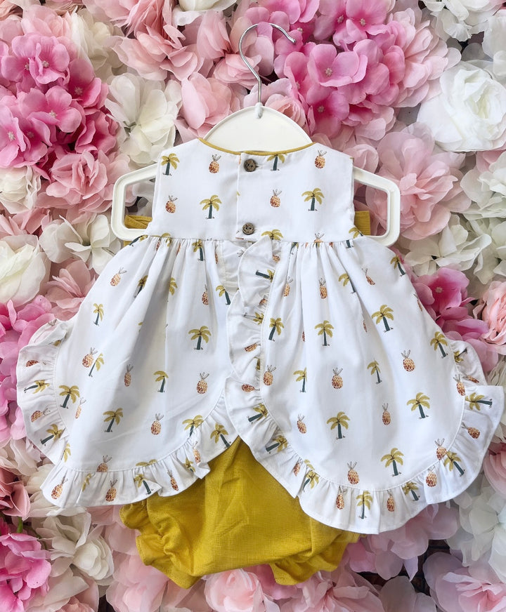 Deolinda Tropical Dress & Bloomers