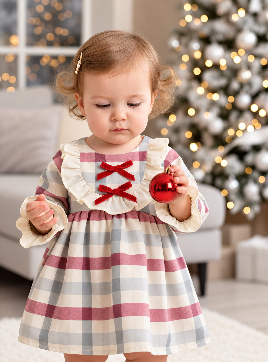 Pex Checked Dress