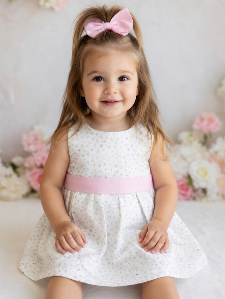 Rapife Floral Dress & Hair Bow