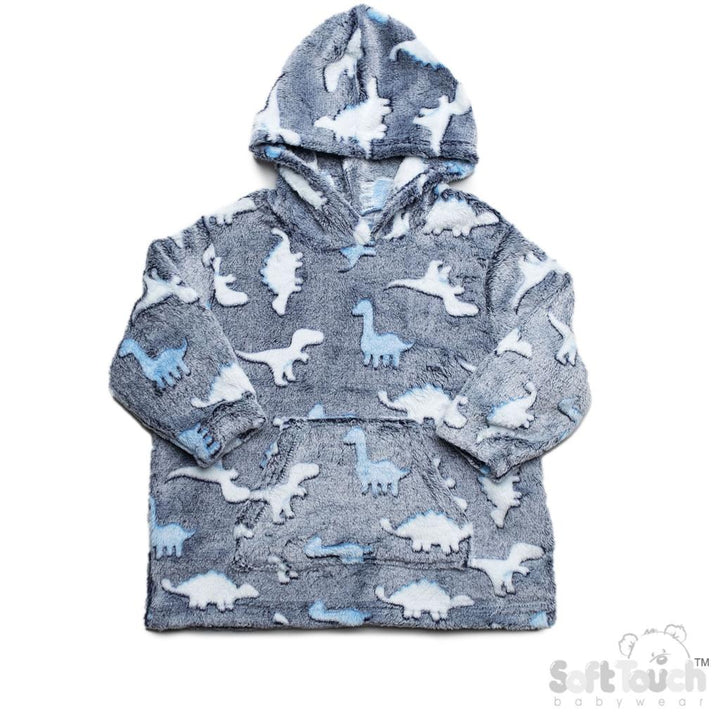 Navy Dino Hoodie