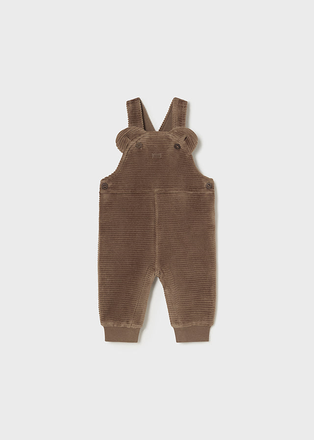 Brown Corduroy Dungarees & 2 Tops