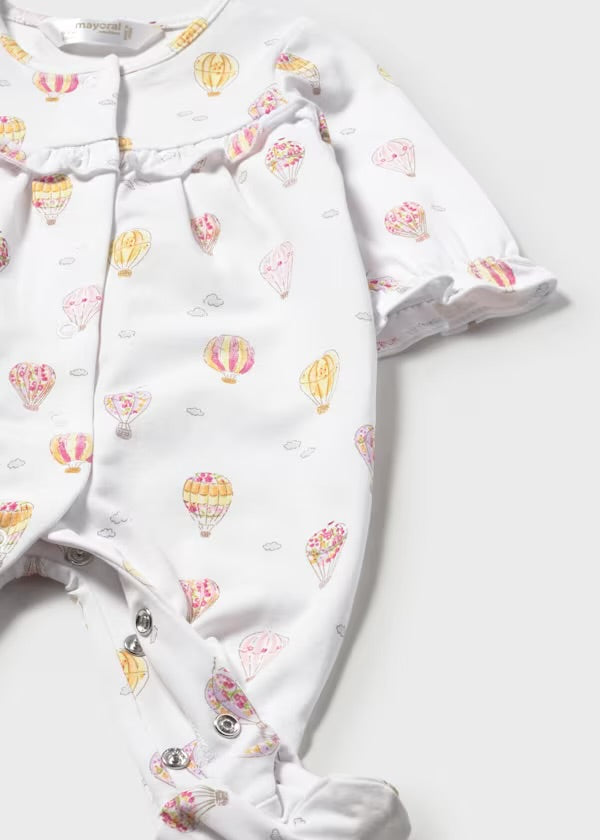 Mayoral Frilly Air Balloon Babygrow