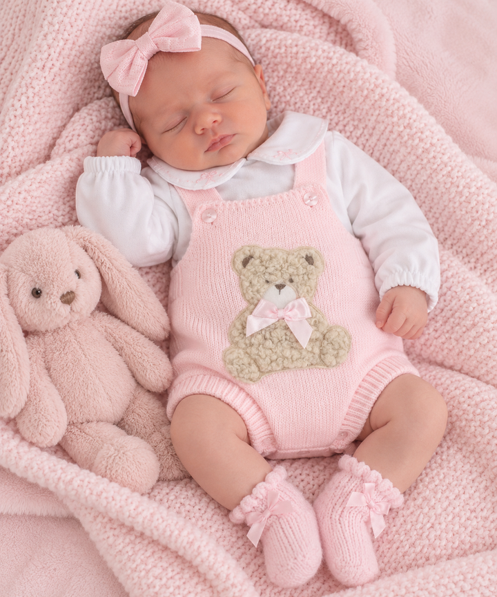 Pex Pink Teddy Romper