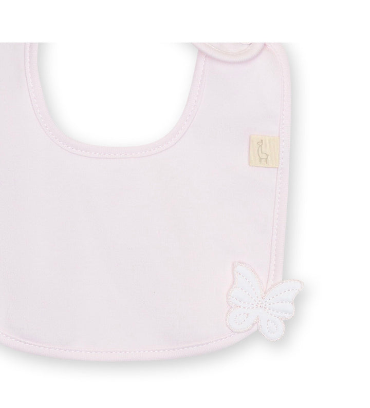 Baby Gi Pink Butterfly Bib