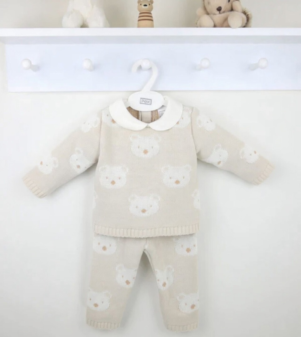 Pex Beige Benny Trouser Set