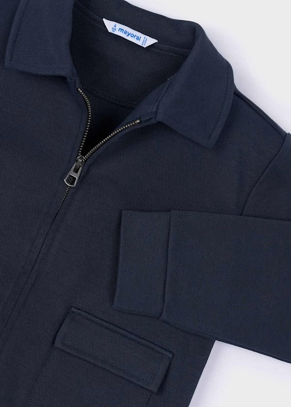 Mayoral Navy Zip Jacket