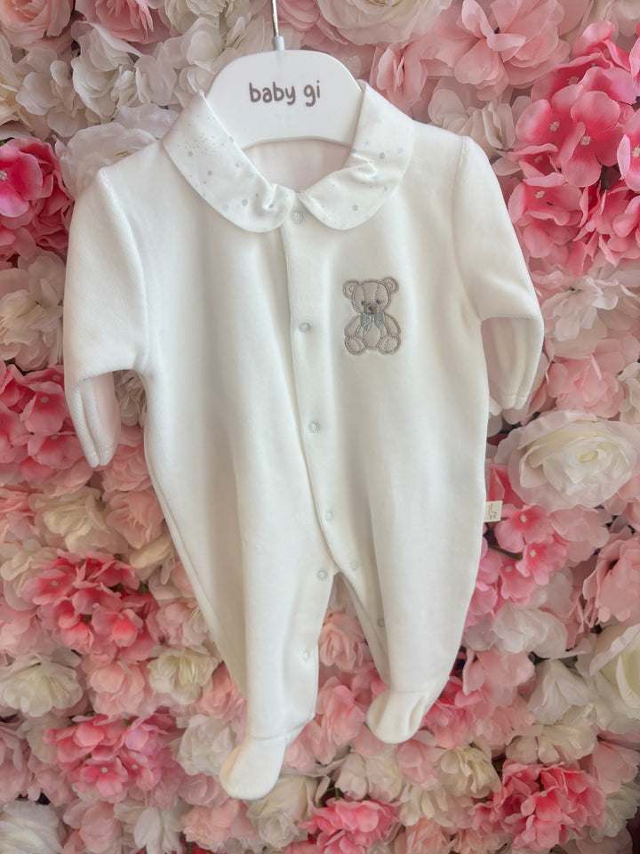 Baby Gi Ivory Teddy & Me Babygrow