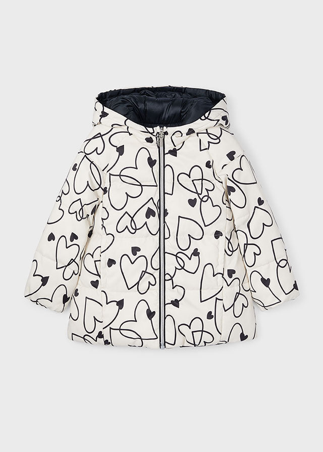 Mayoral Reversible Heart Coat