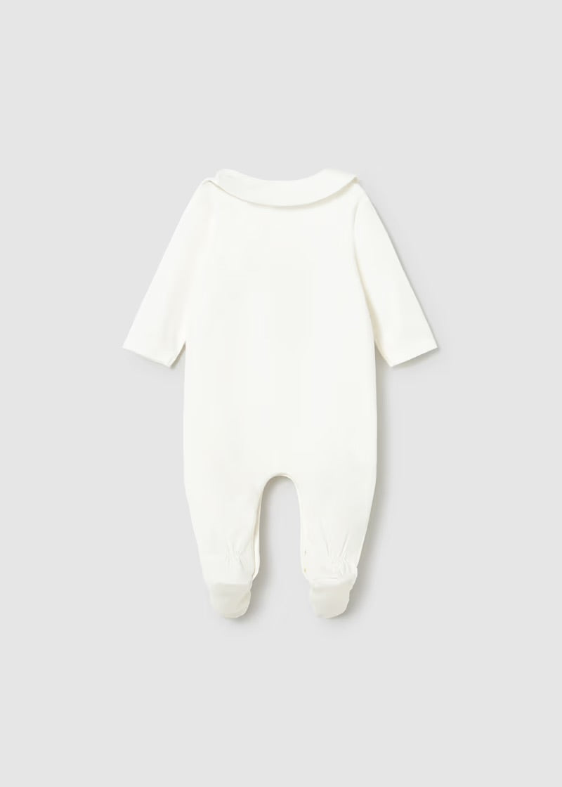 Mayoral Baby Sleepsuit & Bib