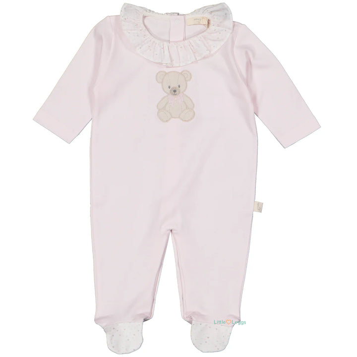 Baby Gi Pink Teddy Babygrow