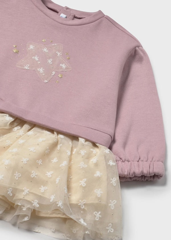 Mayoral Star Tulle Dress