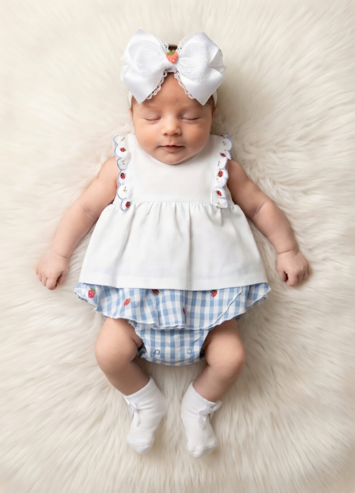 Mayoral Strawberry Skirted Jam Set