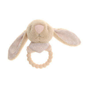 Ziggle Bunny Plush Rattle