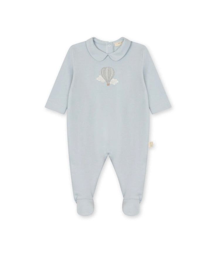 Baby Gi Blue Hot Air Balloon Babygrow