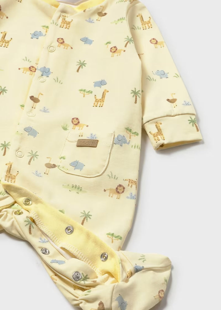 Mayoral Animal Sleepsuit &Hat