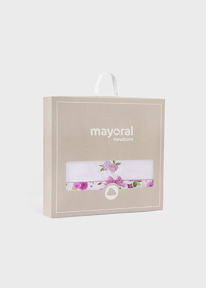 Mayoral Lilac Floral Blanket