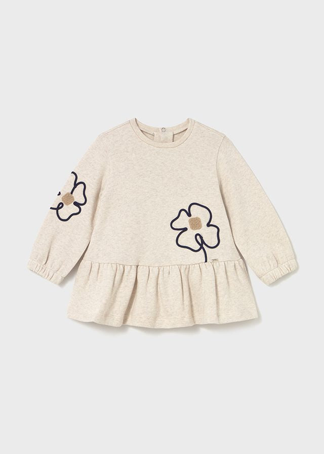 Mayoral Sand Flower Dress