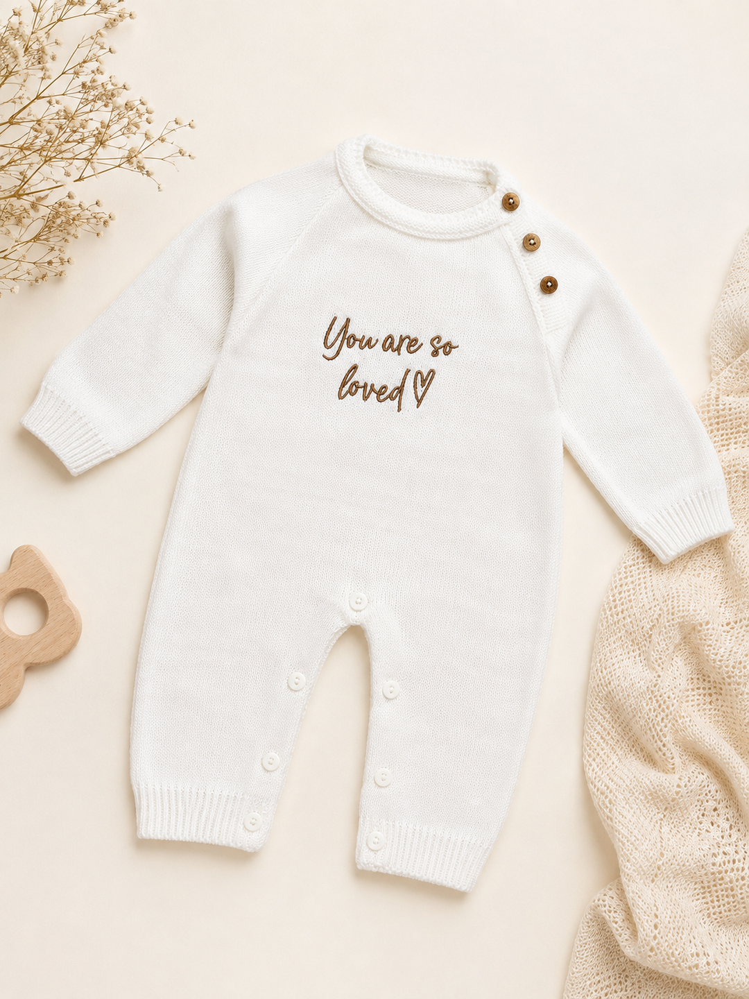 Dandelion You Are So Loved Babygrow