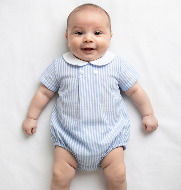 Rapife Blue Stripe Romper