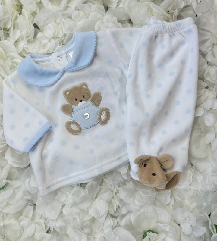 Pex Velour Teddy Two Piece